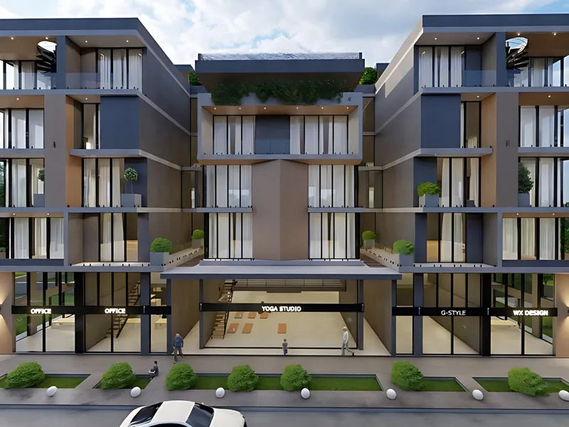 3+1 Penthouse Apartments for Sale in Girne Bellapais, Bellapais, Kyrenia