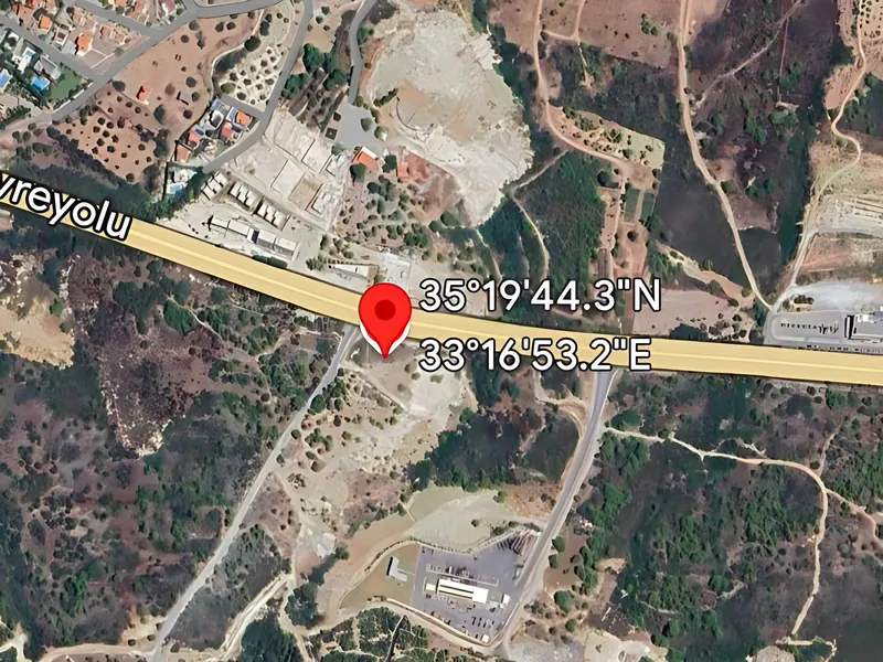 Commercial Land with Paid Permit in Edremit Kyrenia, Edremit, Kyrenia
