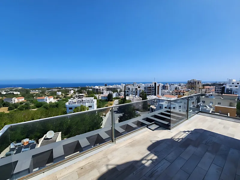 3+1 Penthouse for Sale in Girne City Center, Girne Merkez, Kyrenia
