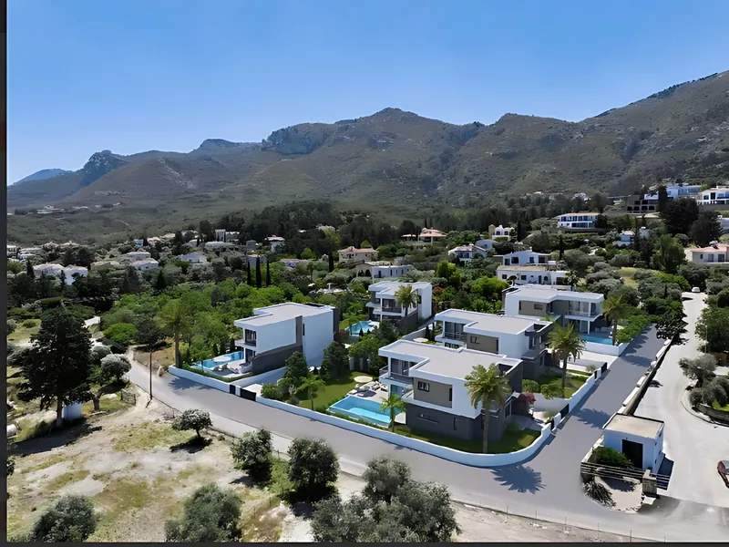 Turkish Cypriot Title Deed Villas for Sale in Bellapais, Kyrenia, Bellapais, Kyrenia